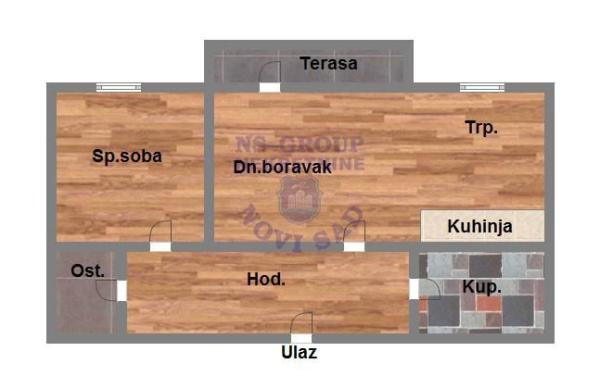 Slika 7 - Dvosoban stan na prodaju, 47m2, 126.180€